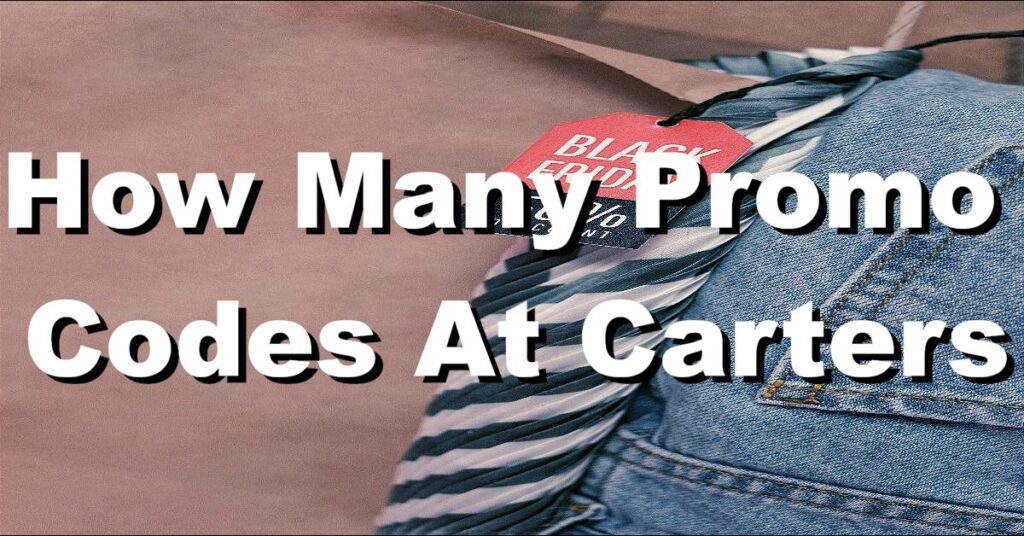 how many promo codes can you use at carters